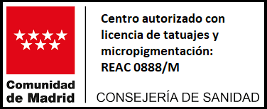 Logo Centro autorizado con licencia de tatuajes y micropigmentación