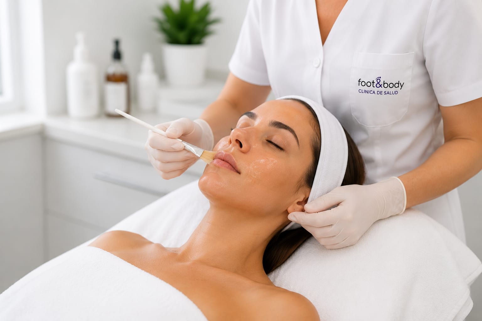 Peeling químico facial en Madrid - Foot & Body